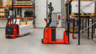 Forklift truck from Linde’s MATIC series Forklift truck from Linde’s MATIC series