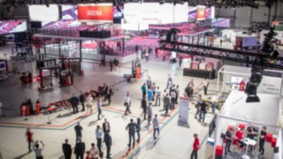 Besucher auf der WoMH Besucher auf der WoMH