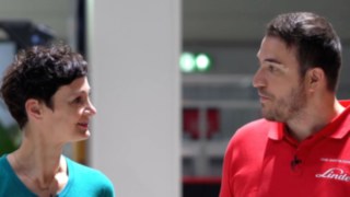 Kimsy und Mal Rexhepi auf der World of Material Handling 2022. Kimsy und Mal Rexhepi auf der World of Material Handling 2022.